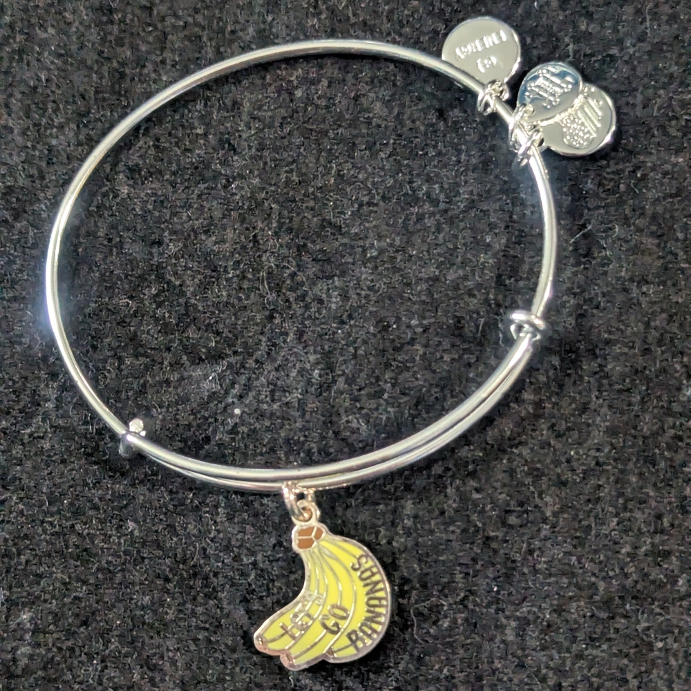 Alex and Ani "Let's Go Bananas" Expandable Bangle